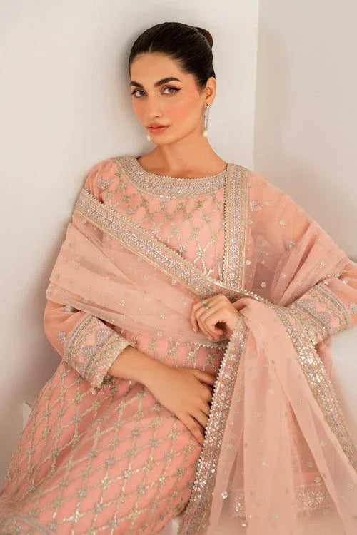 Baroque | Velvet Formals | CHIFFON UF-697 - Rang-e-Khaas