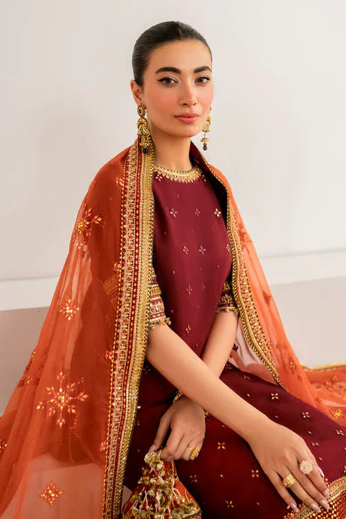 Baroque | Velvet Formals | CHIFFON UF-698 - Rang-e-Khaas