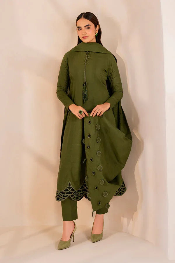 Baroque | Luxury Pret 24 | KHADDAR PR-1007 - Rang-e-Khaas