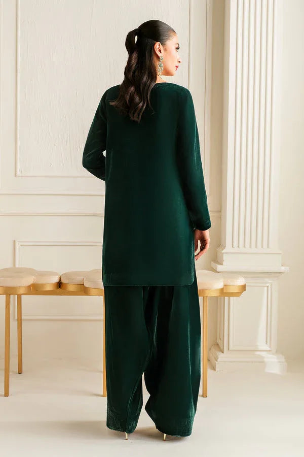 Baroque | Luxury Pret 24 | VELVET SUIT PR-1011 - Rang-e-Khaas