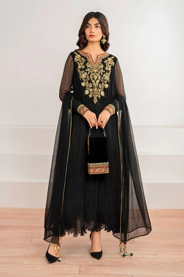 Baroque | Luxury Pret 24 | CRUSH CHIFFON PR-992 - Rang-e-Khaas