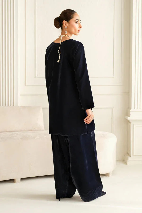 Baroque | Luxury Pret 24 | VELVET SUIT PR-1012 - Rang-e-Khaas