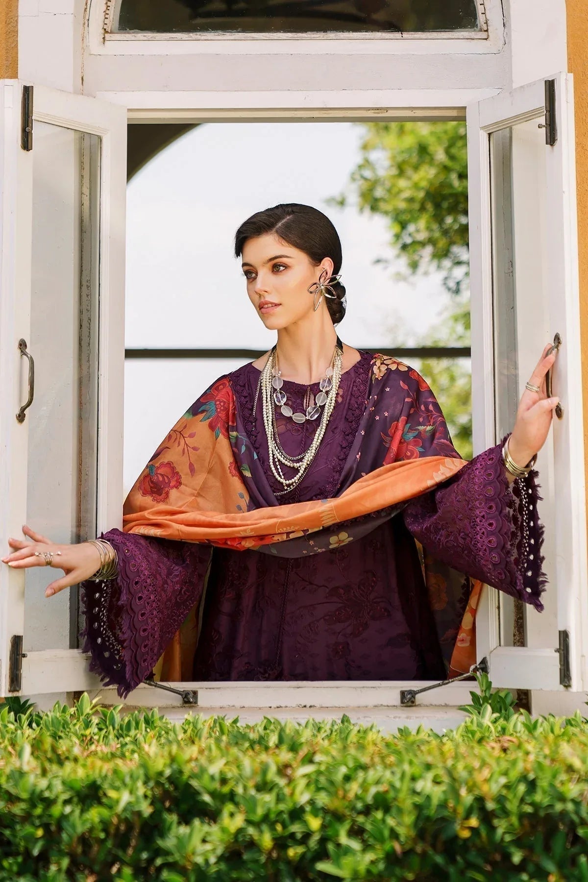 Baroque | Swiss Lawn 24 | SL12-D04 - Rang-e-Khaas