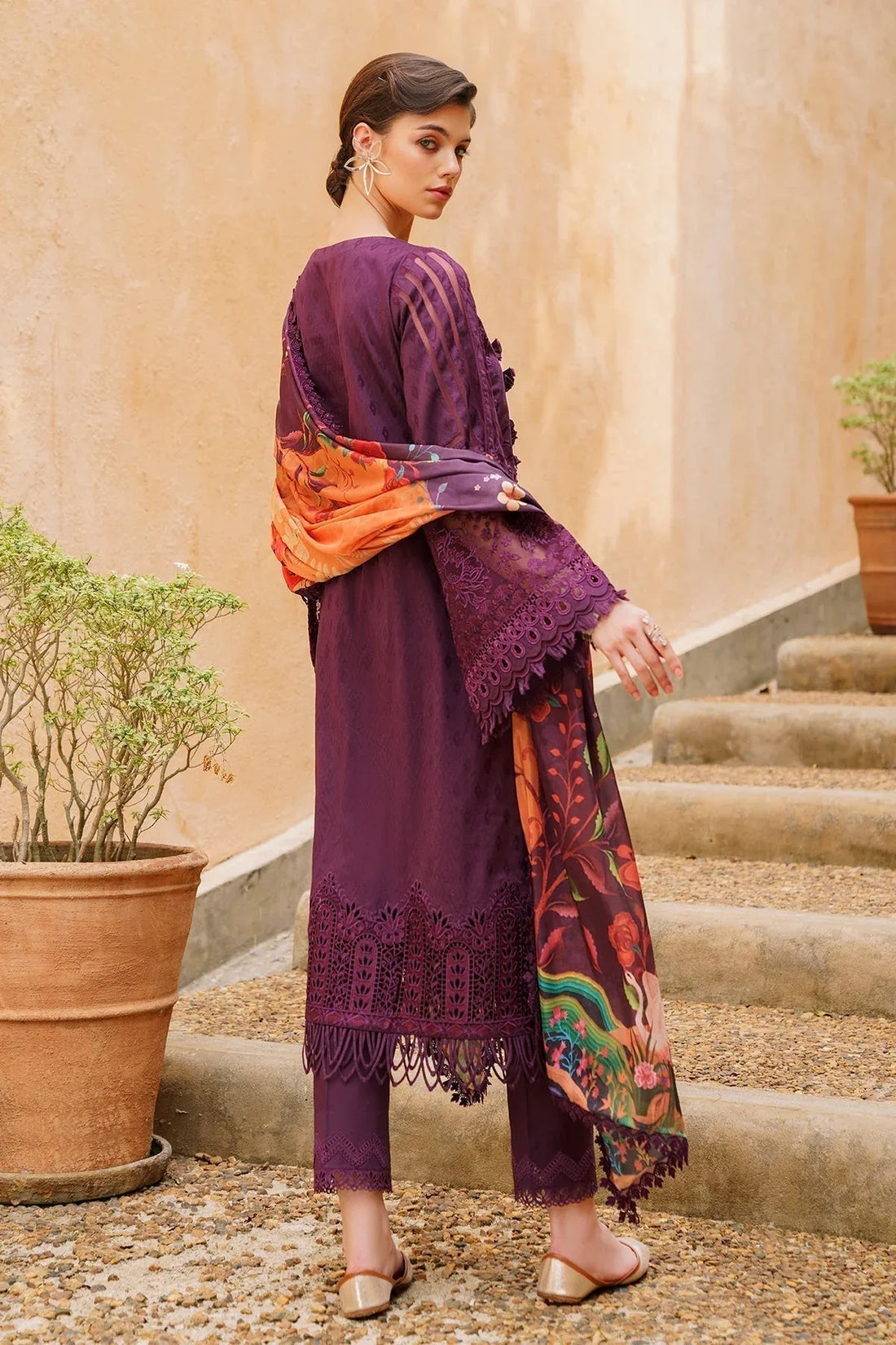 Baroque | Swiss Lawn 24 | SL12-D04 - Rang-e-Khaas