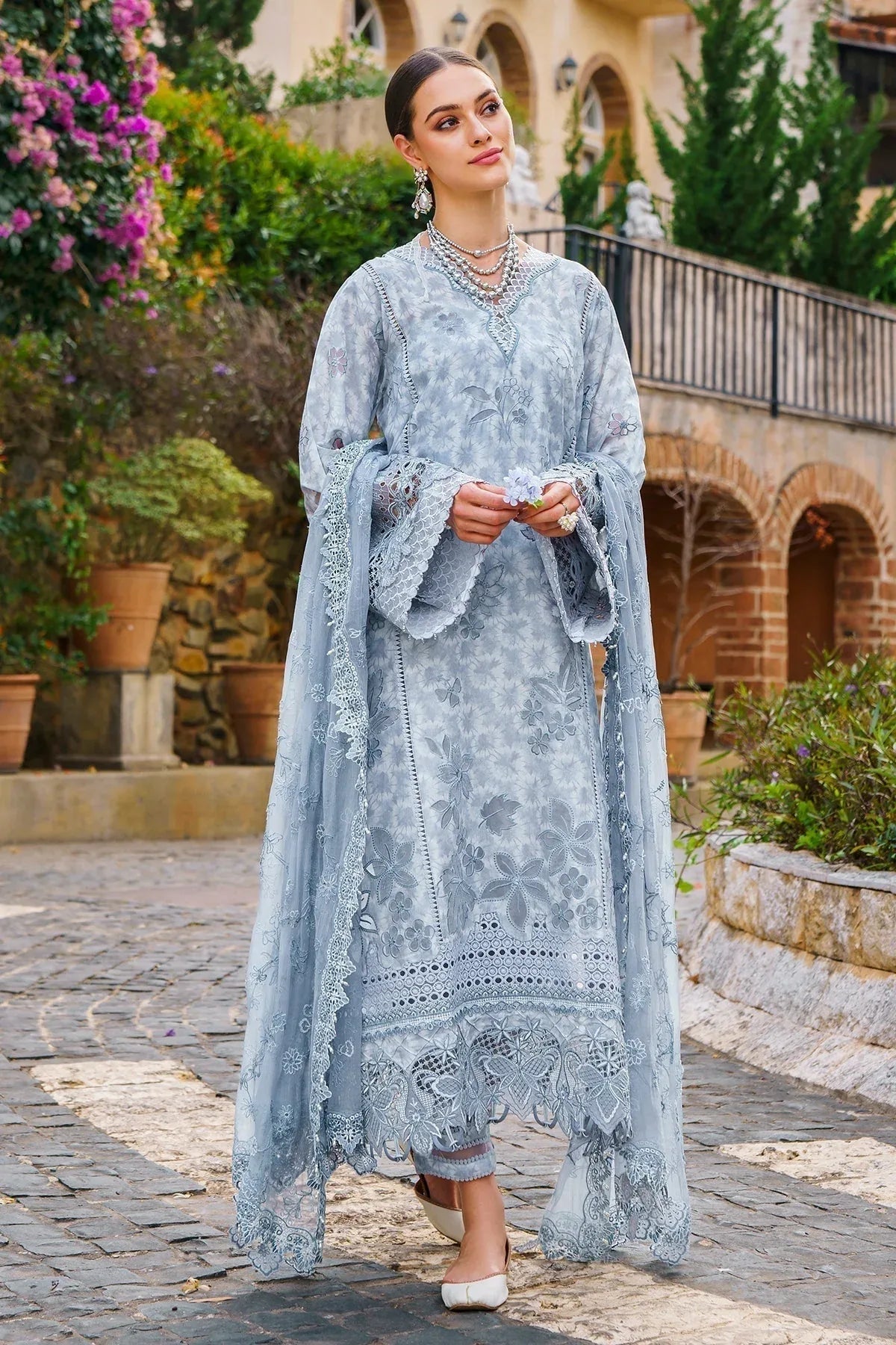 Baroque | Swiss Lawn 24 | SL12-D05 - Rang-e-Khaas