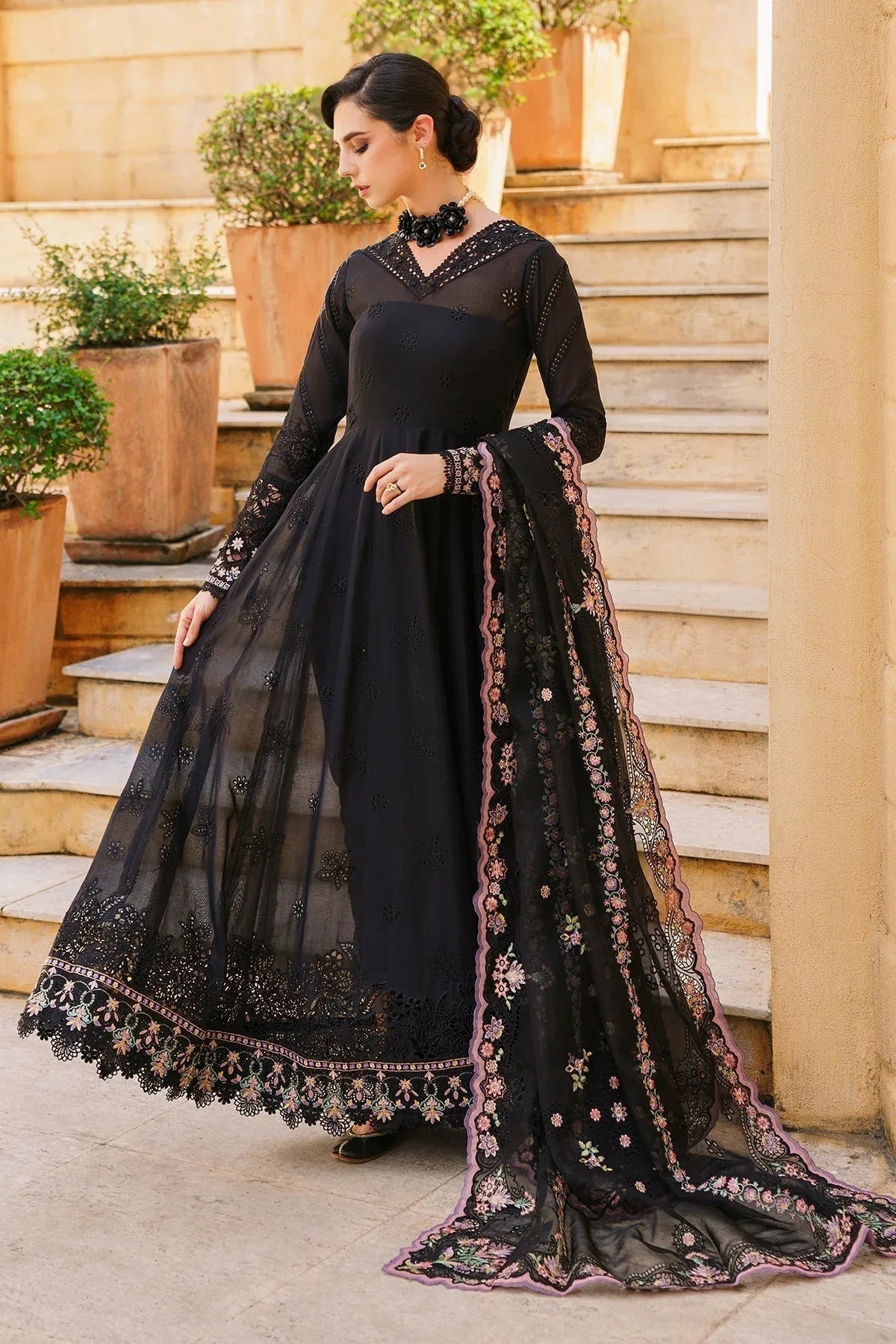 Baroque | Swiss Lawn 24 | SL12-D06 - Rang-e-Khaas