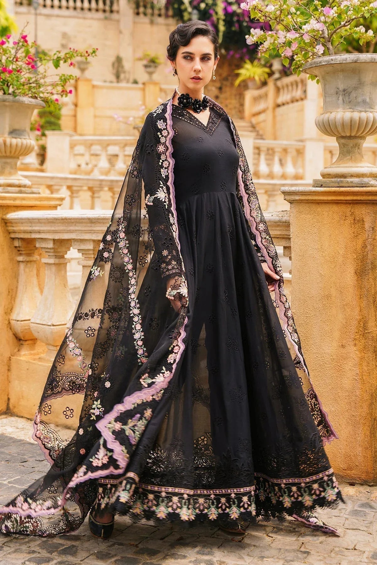 Baroque | Swiss Lawn 24 | SL12-D06 - Rang-e-Khaas