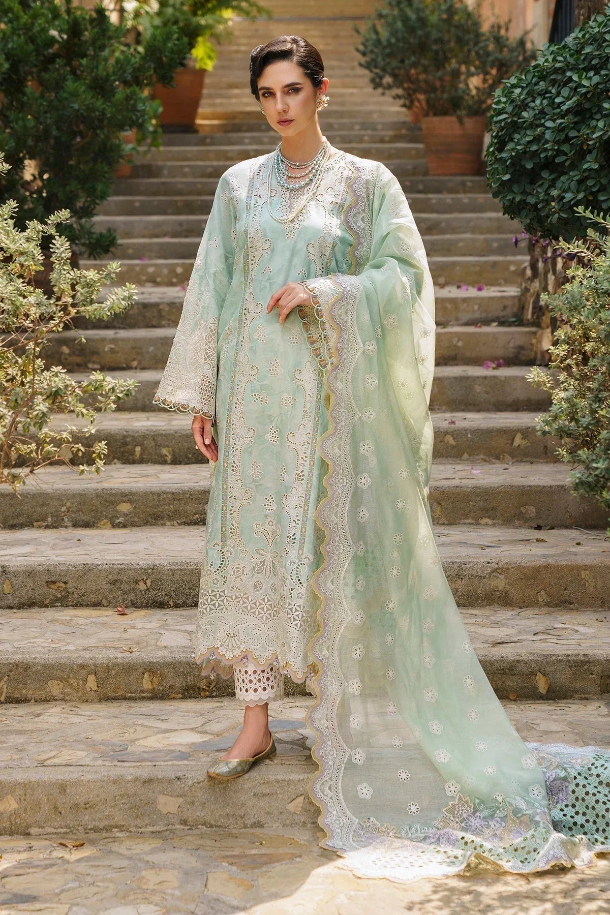 Baroque | Swiss Lawn 24 | SL12-D07 - Rang-e-Khaas