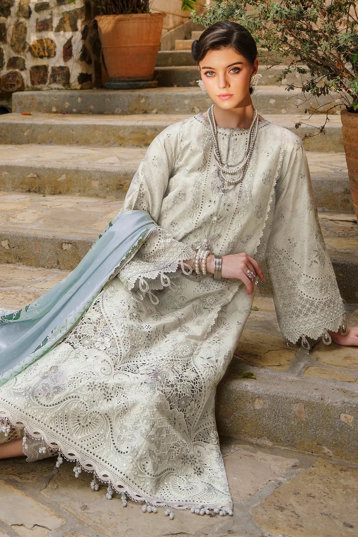 Baroque | Swiss Lawn 24 | SL12-D01 - Rang-e-Khaas