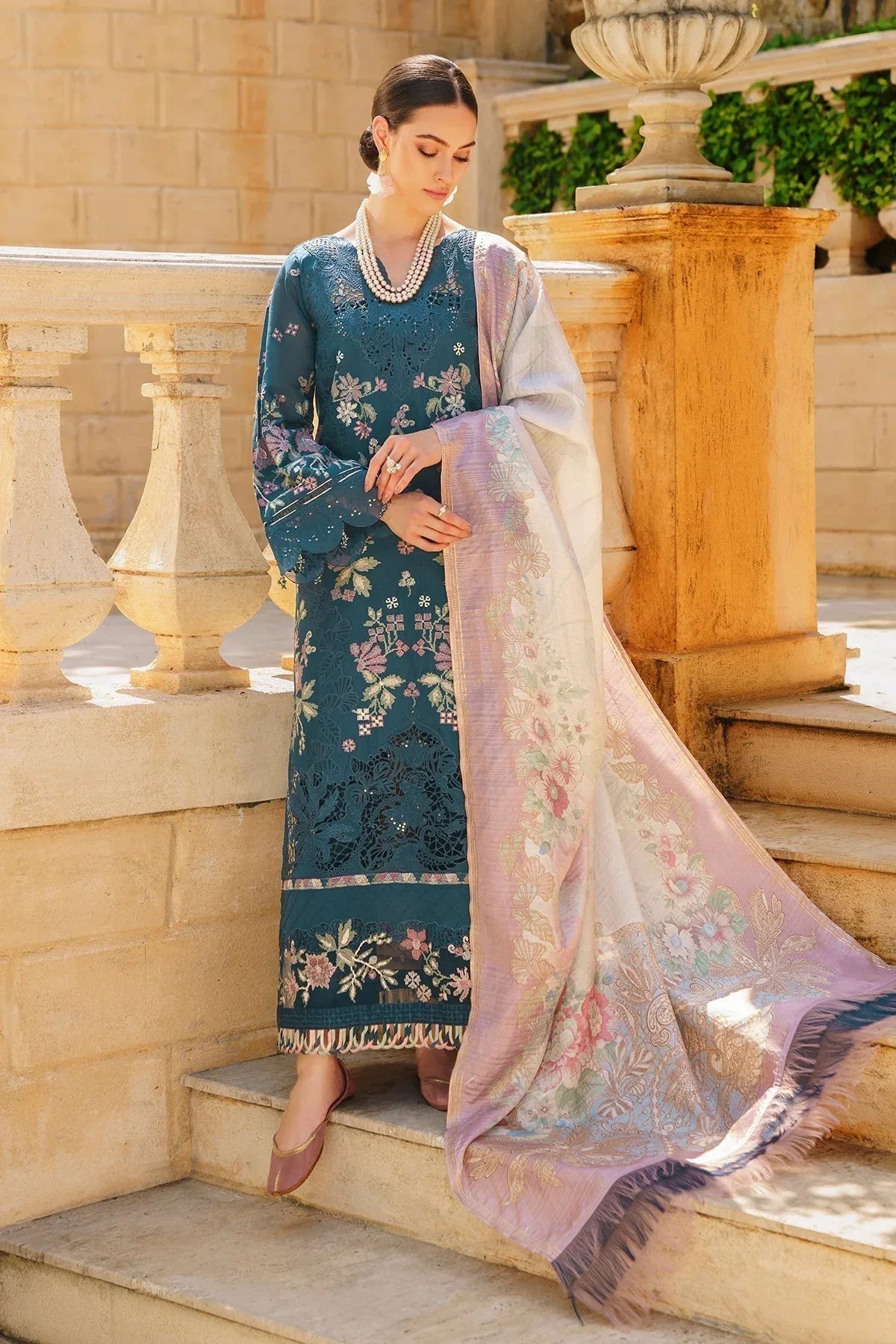 Baroque | Swiss Lawn 24 | SL12-D02 - Rang-e-Khaas