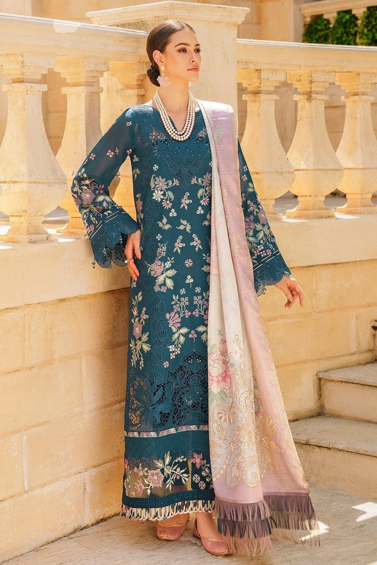 Baroque | Swiss Lawn 24 | SL12-D02 - Rang-e-Khaas
