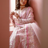 Ayzel Luminara Embroidered Organza 3Pc Suit AWF-04 BELLA