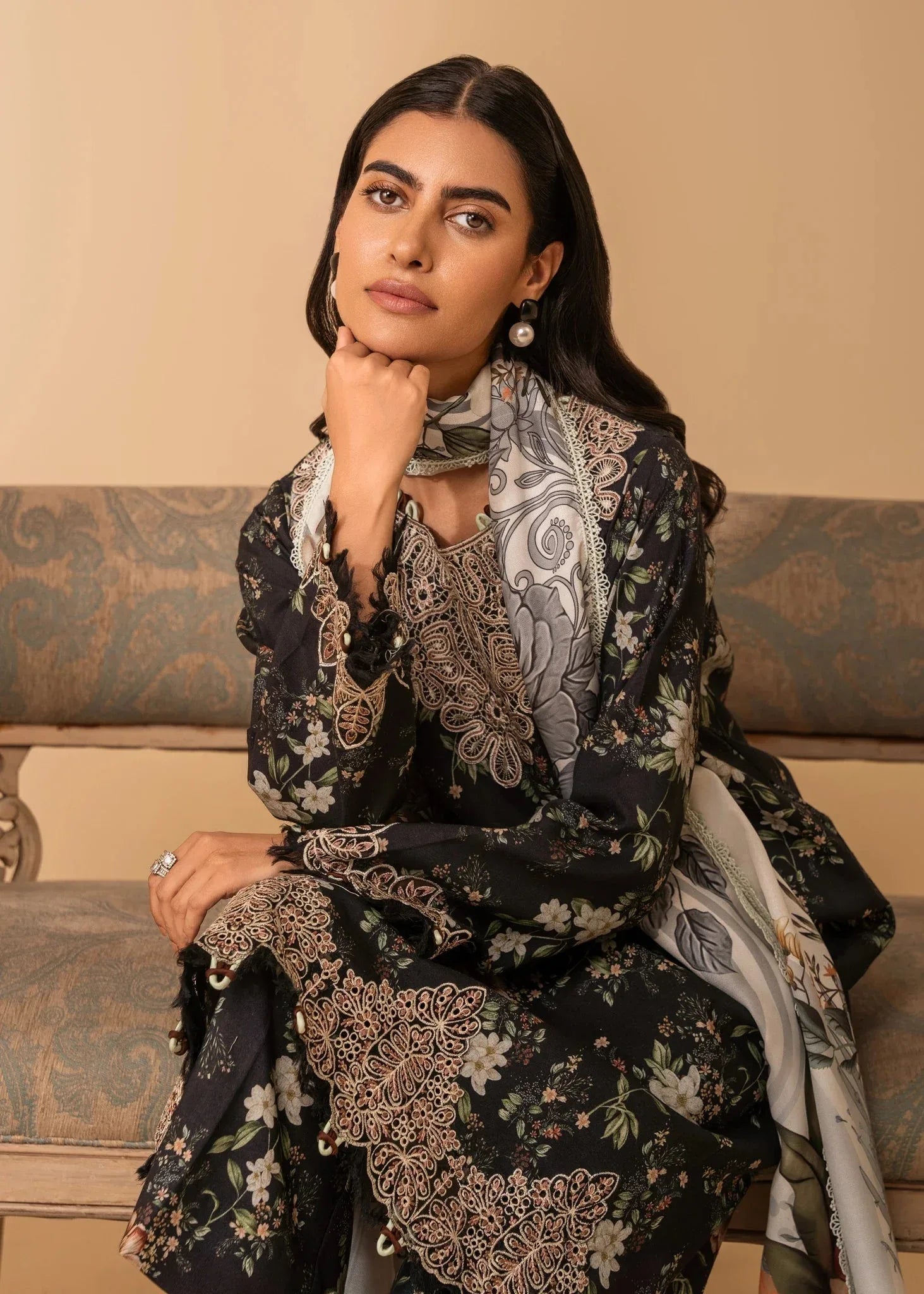 Nureh | Shades of Winter | ELARA (AZ-01) - Rang-e-Khaas