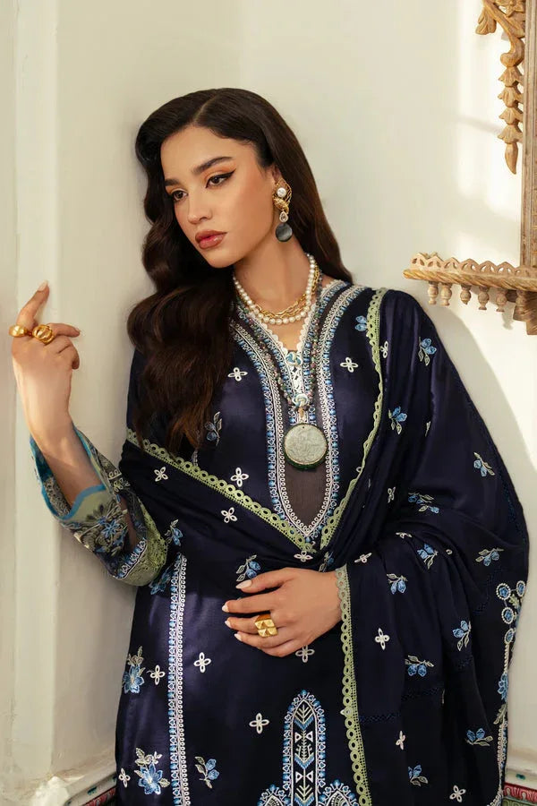 Aabyaan | Miraal Signature Embroidered Viscose | SIRAN (AV-03) - Rang-e-Khaas
