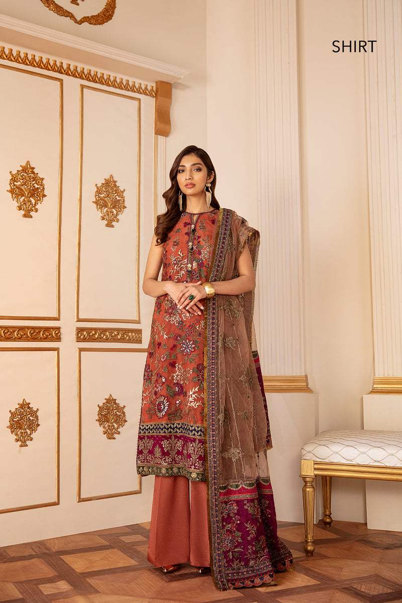Baroque-EMBROIDERED NET CH07-03