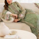 IZNIK Chinon Vol-02 Embroidered Net 3Pc Suit CC-41