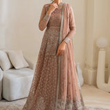IZNIK Chinon Vol-02 Embroidered Net 3Pc Suit CC-43