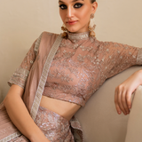 IZNIK Chinon Vol-02 Embroidered Net 3Pc Suit CC-43