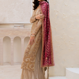 IZNIK Chinon Vol-02 Embroidered Chiffon 3Pc Suit CC-44