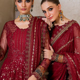 IZNIK Chinon Vol-02 Embroidered Net 3Pc Suit CC-49