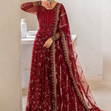 IZNIK Chinon Vol-02 Embroidered Net 3Pc Suit CC-49