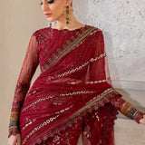 IZNIK Chinon Vol-02 Embroidered Net 3Pc Suit CC-49