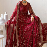 IZNIK Chinon Vol-02 Embroidered Net 3Pc Suit CC-49