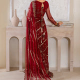 IZNIK Chinon Vol-02 Embroidered Net 3Pc Suit CC-49
