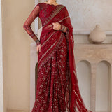 IZNIK Chinon Vol-02 Embroidered Net 3Pc Suit CC-49