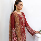 Ramsha | Chevron Chiffon Collection | A-1010