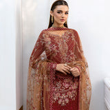 Ramsha | Chevron Chiffon Collection | A-1010