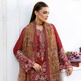 Ramsha | Chevron Chiffon Collection | A-1010