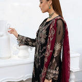 Ramsha | Chevron Chiffon Collection | A-1008