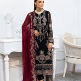 Ramsha | Chevron Chiffon Collection | A-1008