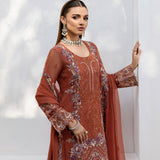 Ramsha | Chevron Chiffon Collection | A-1007