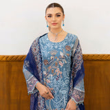 Ramsha | Chevron Chiffon Collection | A-1006