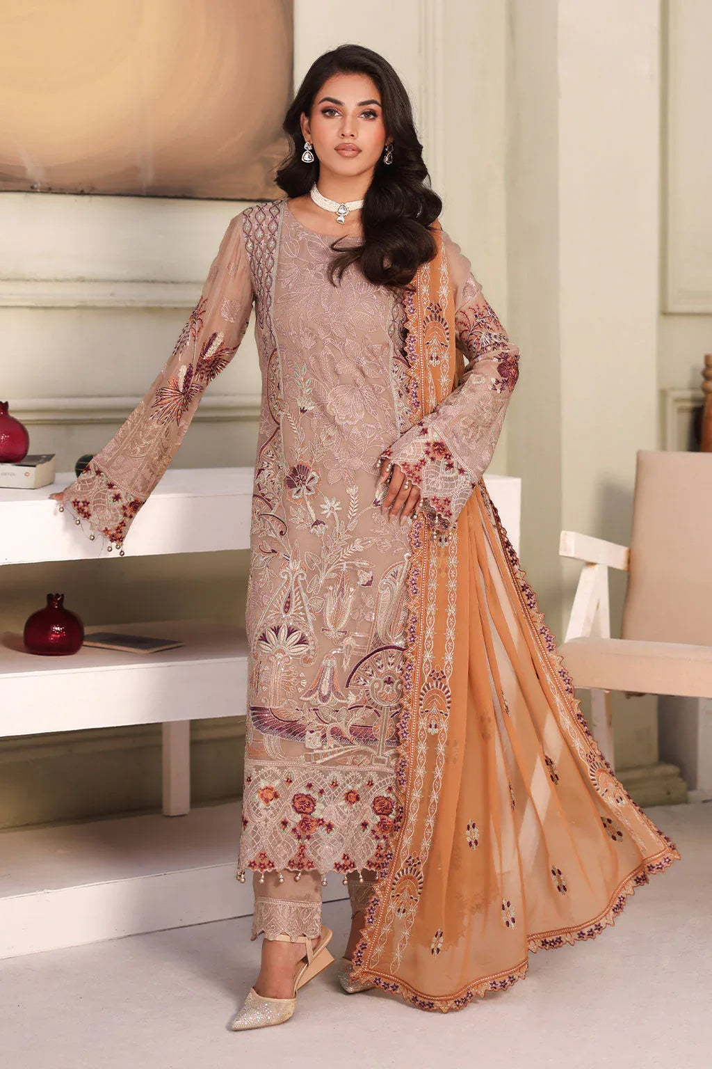 Ramsha | Ramsha Collection | F-2708 - Rang-e-Khaas