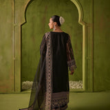 Dhanak | Festive Formals | SS24DU-3192 BLACK 3Pcs