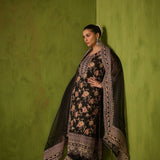 Dhanak | Festive Formals | SS24DU-3192 BLACK 3Pcs