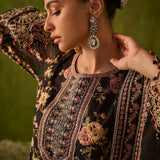 Dhanak | Festive Formals | SS24DU-3192 BLACK 3Pcs