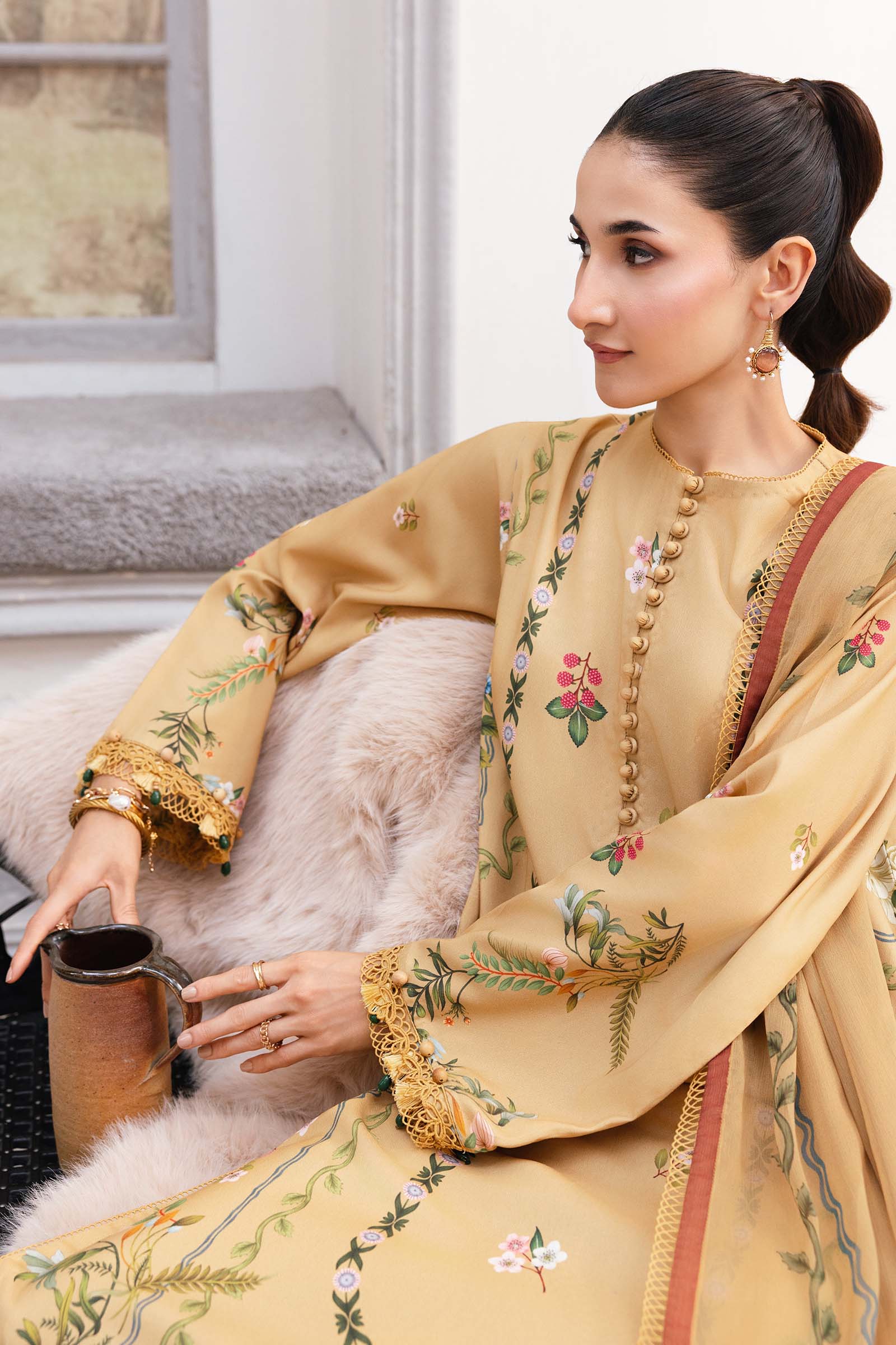 Maria B | Winter Basics 25 | MB-CUS25-1105B - Rang-e-Khaas