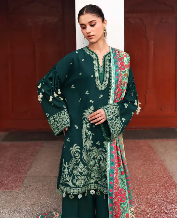Republic Womenswear | Amaris Luxury Shawl 25 | Celeste - Rang-e-Khaas
