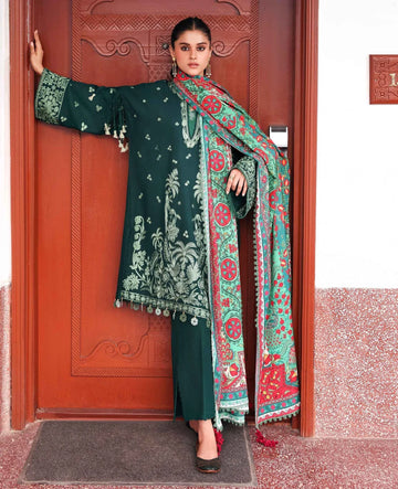 Republic Womenswear | Amaris Luxury Shawl 25 | Celeste - Rang-e-Khaas