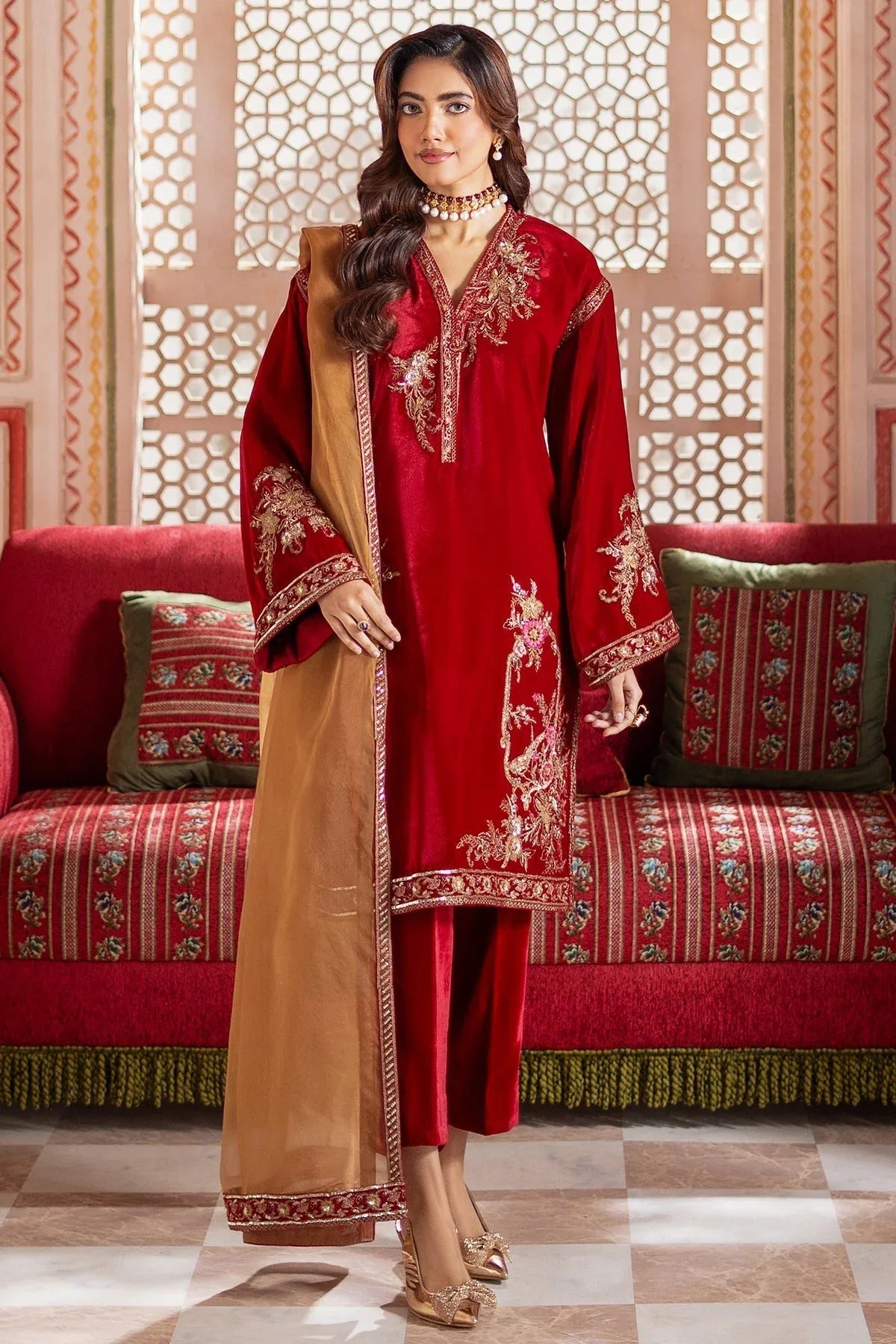Charizma | Signora Velvet |  CVT4-17 - Rang-e-Khaas