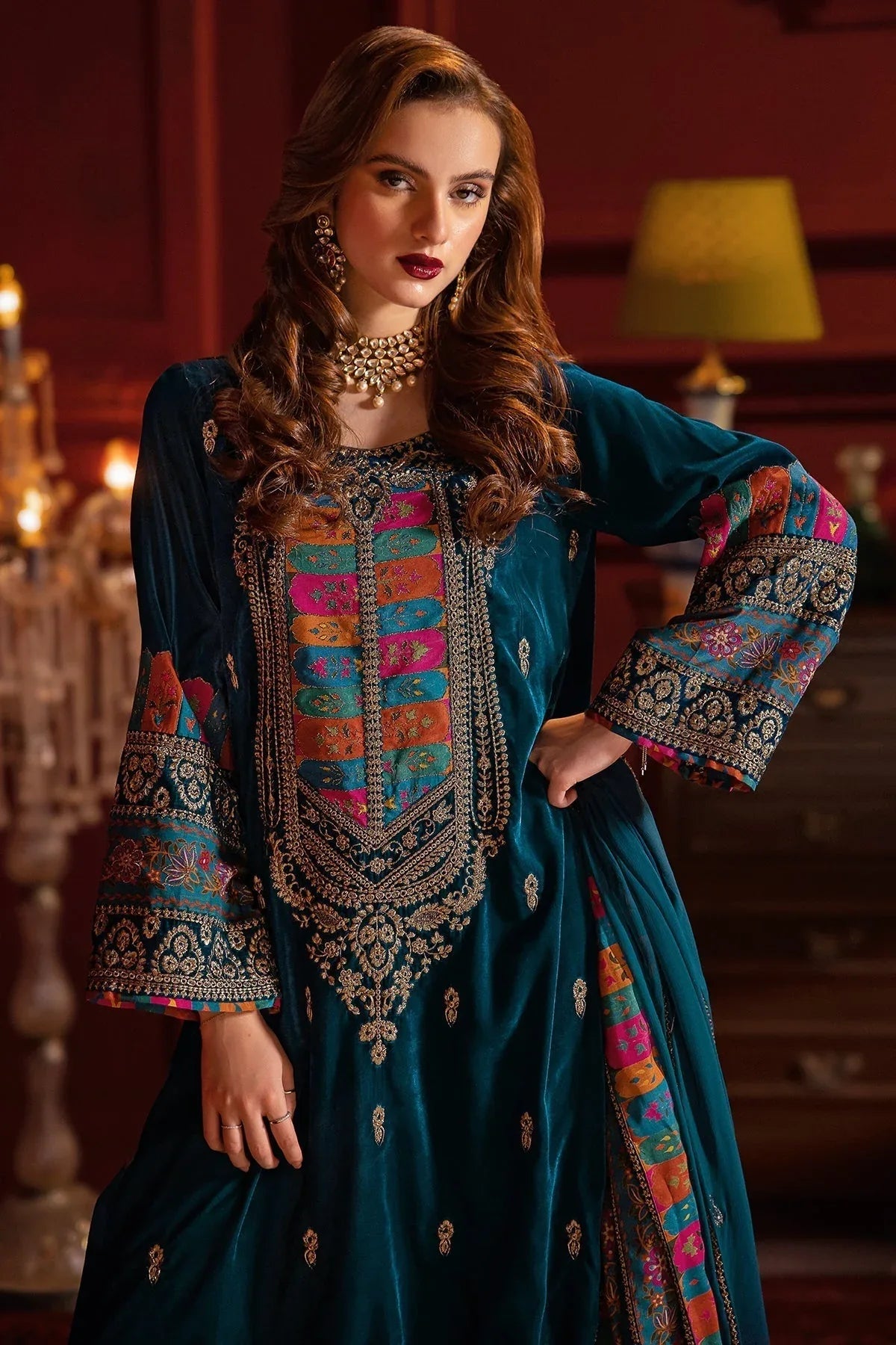 Charizma | Signora Velvet | Velvet CVT4-02 - Rang-e-Khaas