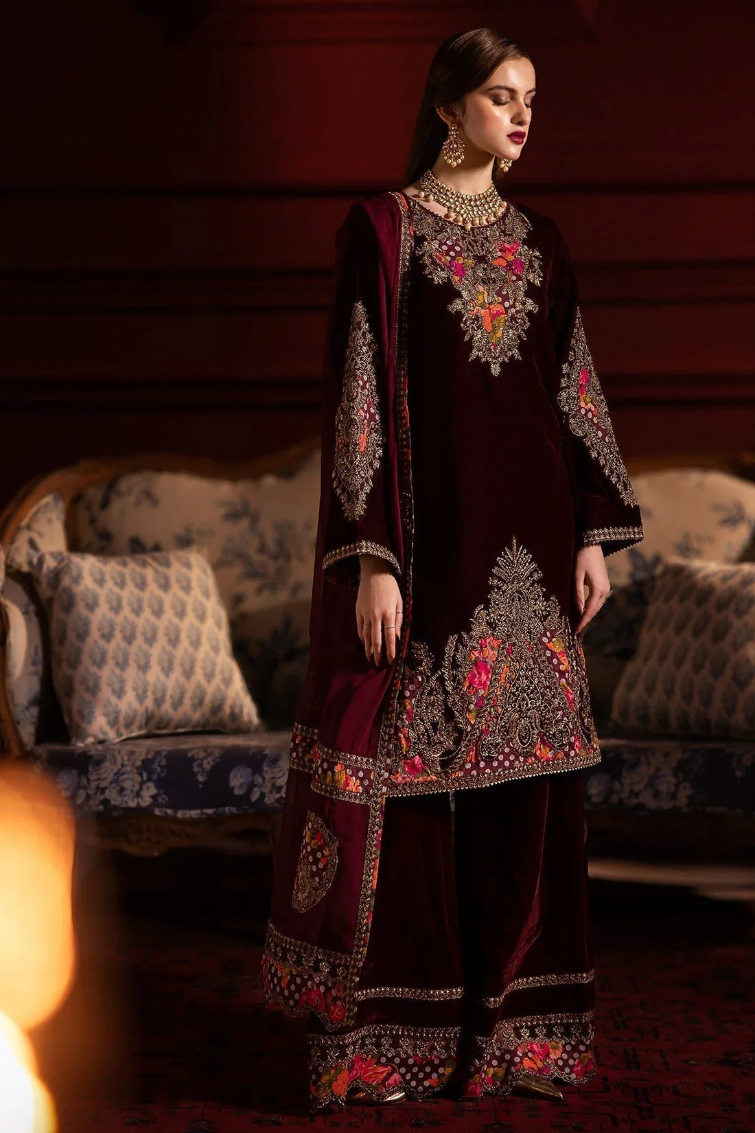 Charizma | Signora Velvet | Velvet CVT4-06 - Rang-e-Khaas