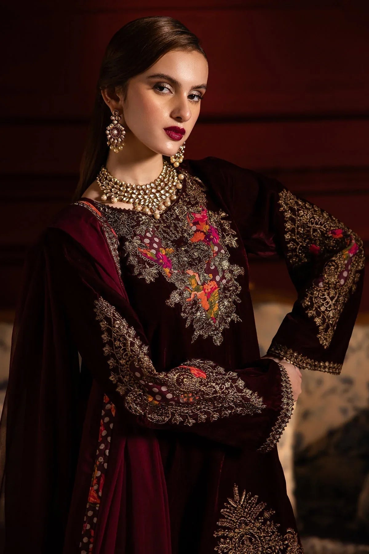 Charizma | Signora Velvet | Velvet CVT4-06 - Rang-e-Khaas