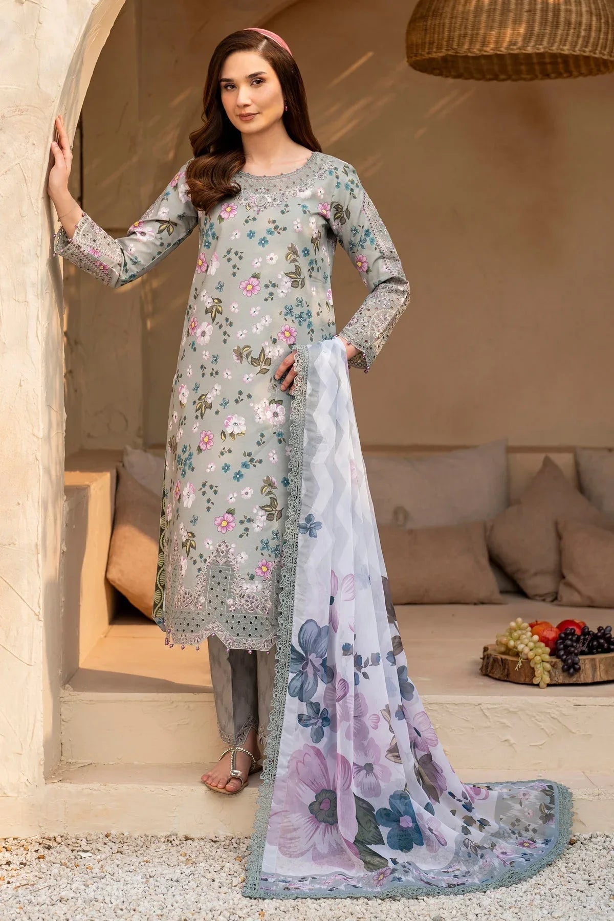 Alizeh | Levana Lawn | Cinder - Rang-e-Khaas