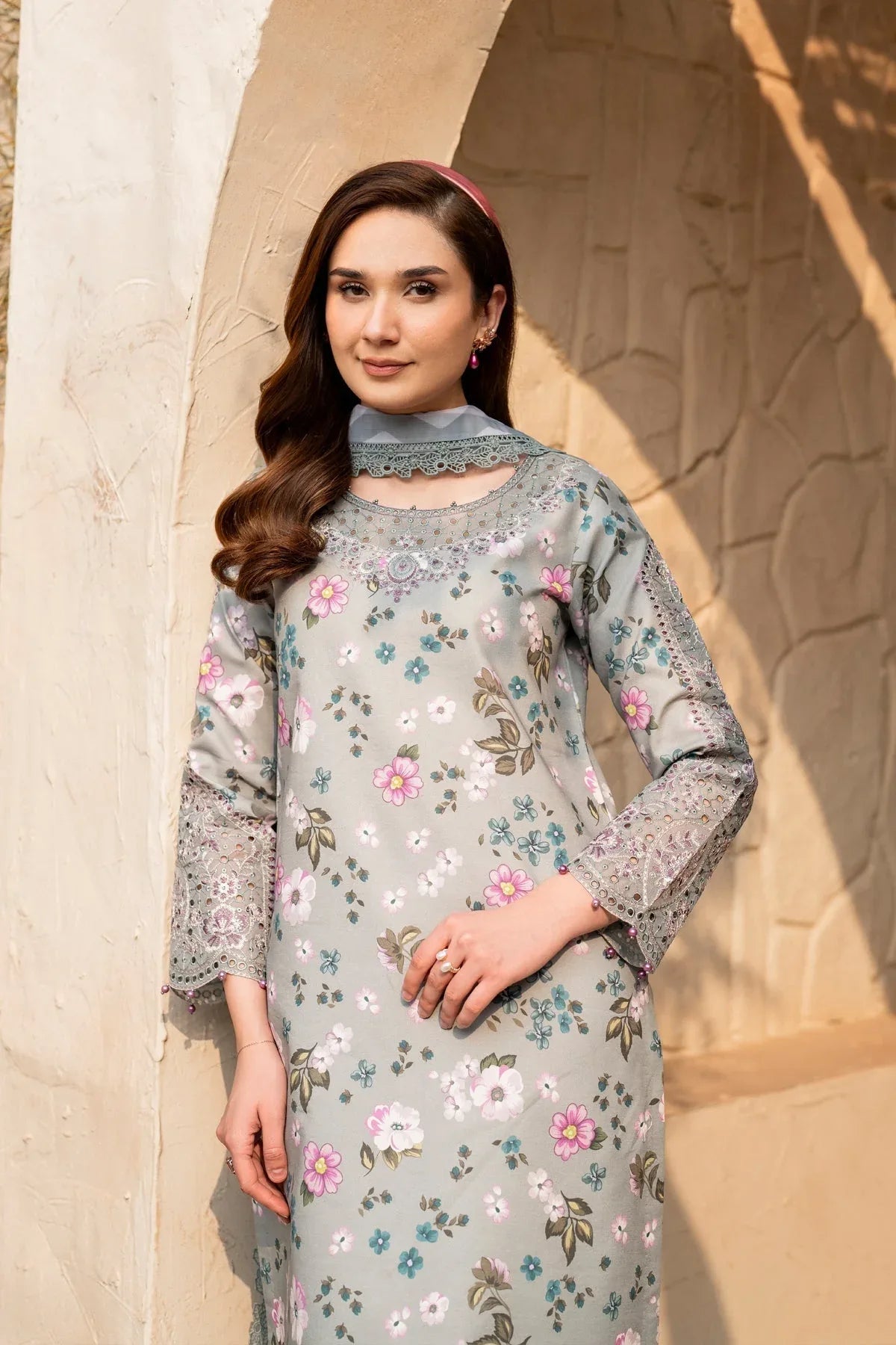 Alizeh | Levana Lawn | Cinder - Rang-e-Khaas