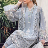 Maria B | Luxury Lawn | EL-23-10-Ice Blue